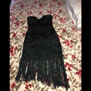 BeBe halter cocktail Dress